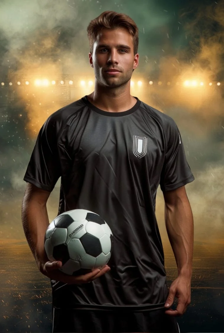 Soccer Portrait — After