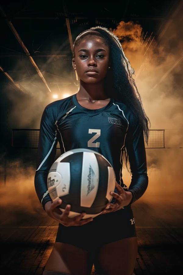 A finished composite photo showing backgrounds in action