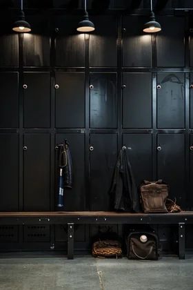 Baseball Locker digital photography background